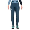 Kvinner løper bukser Karpos Lavaredo Plus Winter Tight midnatt/vårsjø